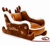 Brown Reindeer Sleigh